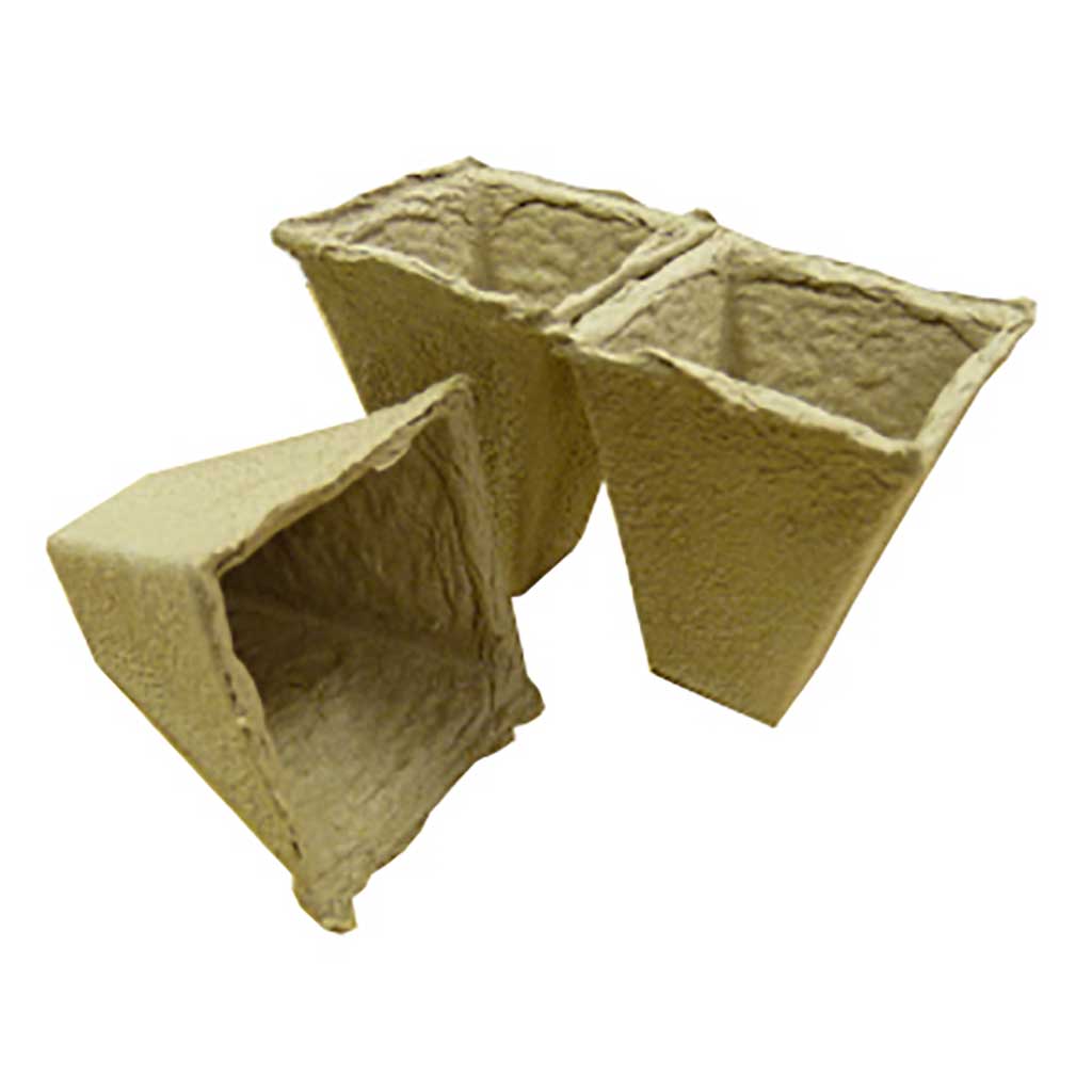 Square Peat Free Pots 20 x 5cm