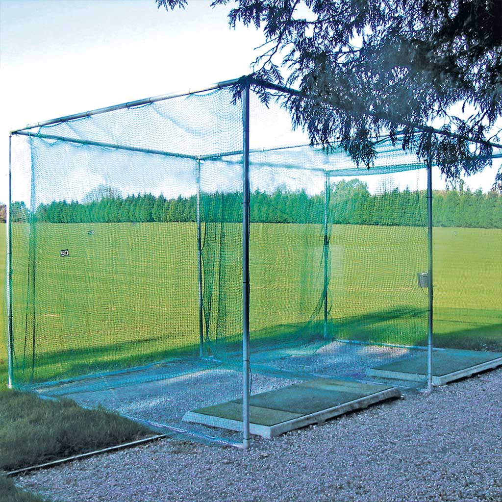 Golf Club Net & Frame - Galvanised - Additional Bay